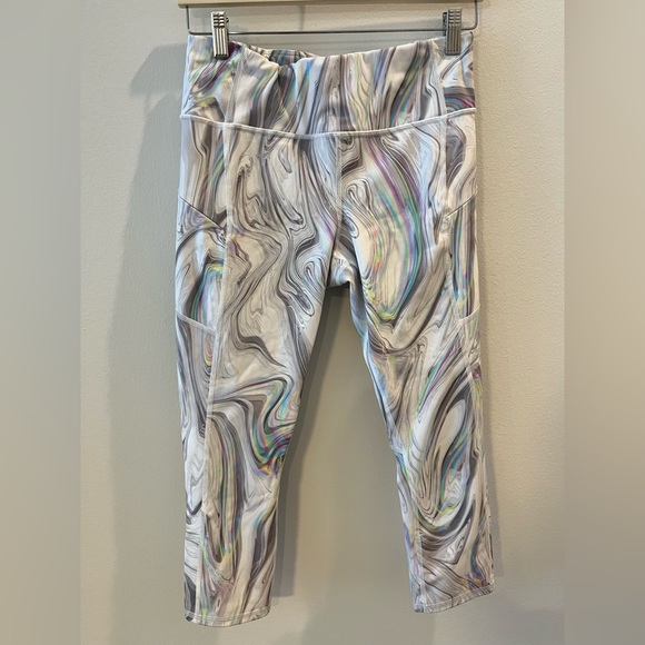 Athleta Contender Opal Capri Powerlift Leggings - Size Small sku#118 - Picture 3 of 9